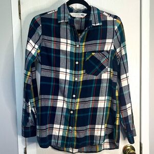 Old Navy: Medium: Colorful Plaid Button Down Classic Shirt
